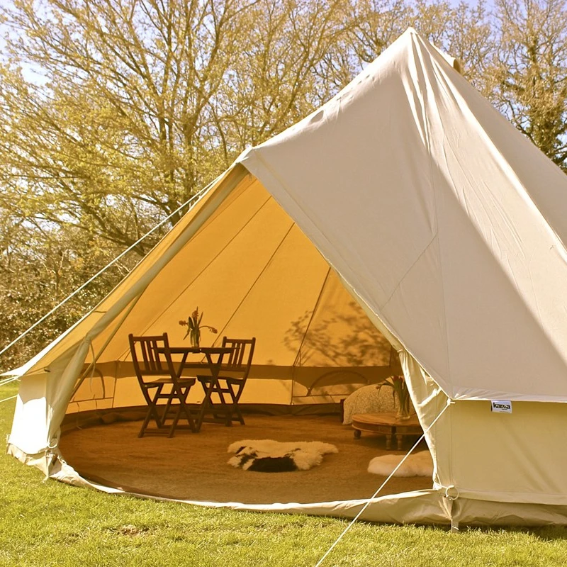 Waterproof Glamping Luxury Tent Canvas 