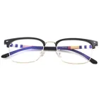 Blue Light Black Tr90 Frame Optical Glasses Square Shape Anti Blue Light Metal Black Tr90 Sport Optical Frame Glasses
