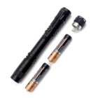 Torch Mini Pen Torch Tail Button Aluminum Alloy Xpe Small 3w Led Penlight With Clip
