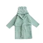 Bath Towel Hooded Premium Animal Embroidery Baby Bath Towel Set Hooded 100% Cotton