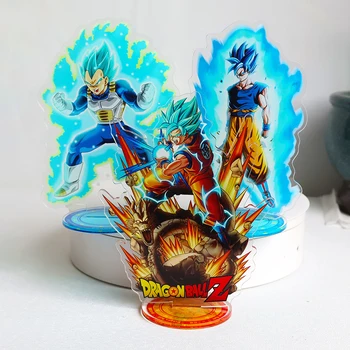 Custom Wholesale 200 styles Goku Luffy Narutos Demon Slayer Messi Ronaldo figure display stands acrylic standee standing plate