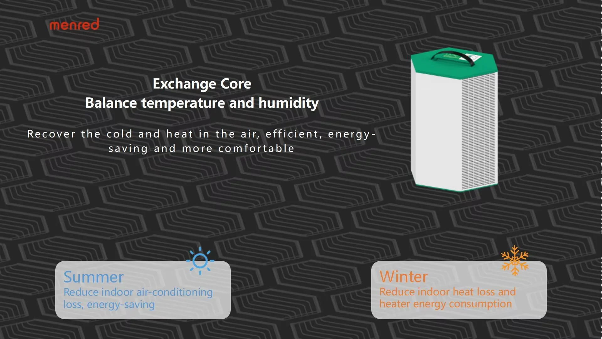Erv Dehumidifier, Q6, 80L/D, Ceiling - detail 18