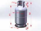Gas 15kg Online Wholesale Shop Empty Lpg Gas Cylinder Storage Cage For Sale