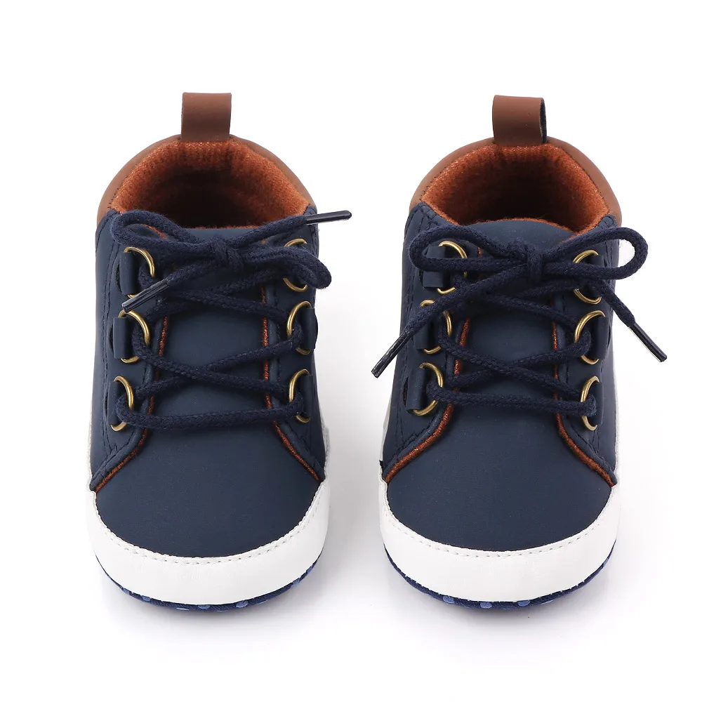 Unisex High Quality 2024 Spring Autumn Style Casual Shoes Anti-Slip Soled Toddler Walking Shoe Boys 6-12-15 Months Plaid Style details