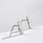 Bar Stud Earrings Amazon Hot Girls Simple Bar Stud Earrings Stainless Steel Jewelry