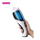 Sex Hands Free Realistic Automatic Suck Oral Man Electric Telescopic Thrusting Piston Vagina Sex Toy Man Masturbator