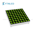 Matrix 1.2 Inch 8x8 3mm Dot Matrix Led Display Common Cathode Anode High Brightness Red Yellow Green Blue White Color