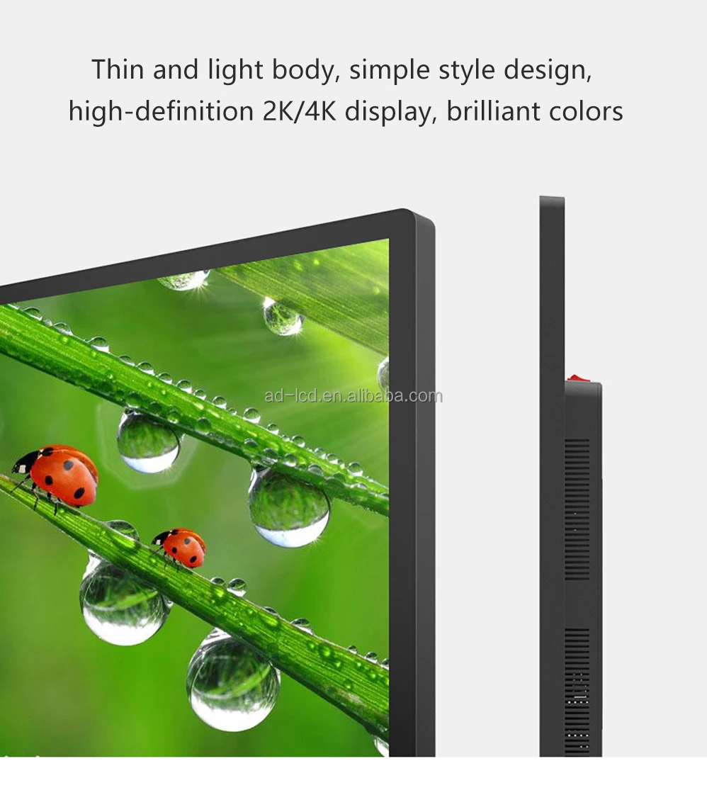 32inch retail display video screens digital signag