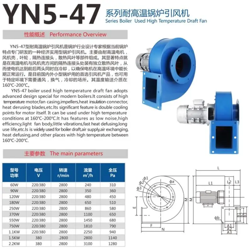 High Temperature Resistant Boiler, Y5-47, Centrifugal - detail 6