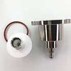 Connector Eia Connector Rf Coaxial Cable Connector EIA 3-1/8 Flange To N Female Jack Straight Adapter