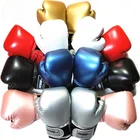 Children Factory PU Leather Children MMA Training Custom Logo Kids Boxing Gloves