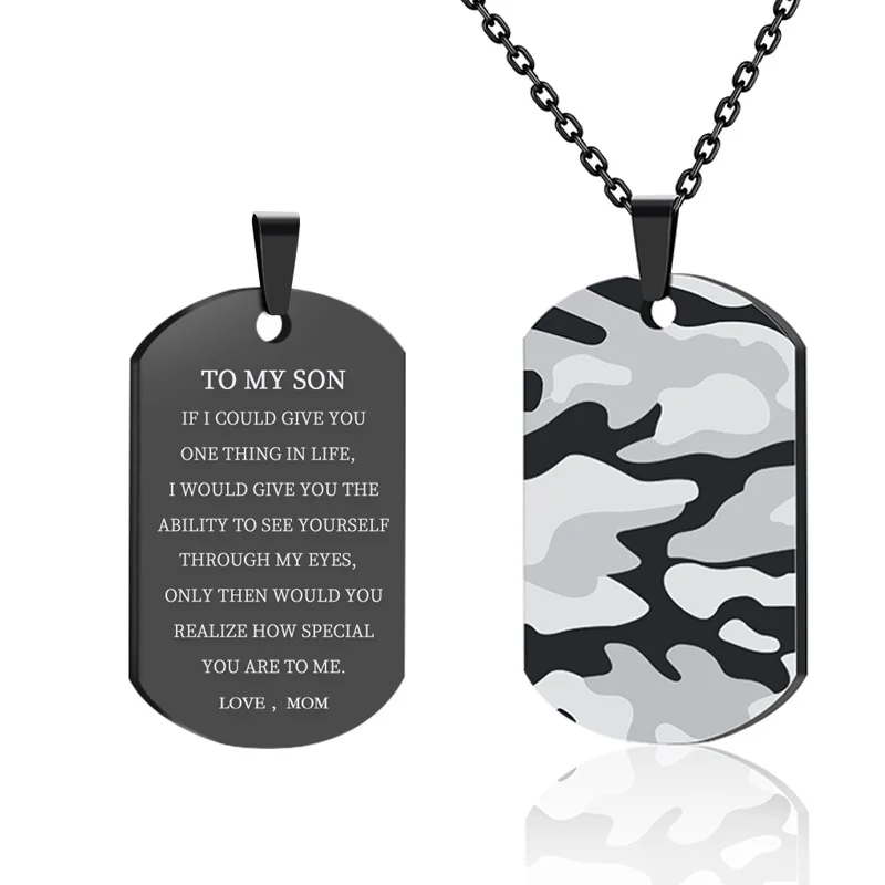 does the navy give dog tags