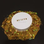 Beauty Decoration Beauty 26 Letter Glitter Chunky 5mm Solvent Resistant Glitter For Party Decoration