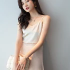 Vest New Hot Sell Wholesale Lady Silk Sexy Condole To Take Lace Sexy Vest
