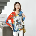 Pullover Women's Sweater Horse Pattern Printing Long-sleeved Pullover Sweater Fashion Casual New Style