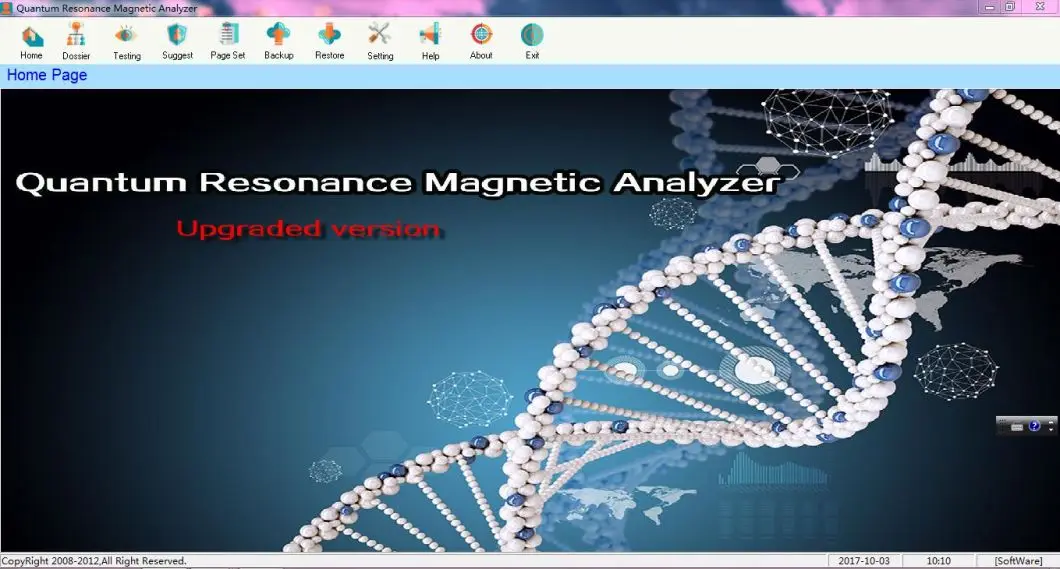 Quantum Magnetic Resonance Analyser Machine Body Analyzer With Therapy Quantum Weak Magnetic Resonance Analyzer