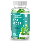 Dropship Gummies Private Label Vegan Immune System Sea Moss Bladderwrack Burdock Root Gummy Sea Moss Gummies