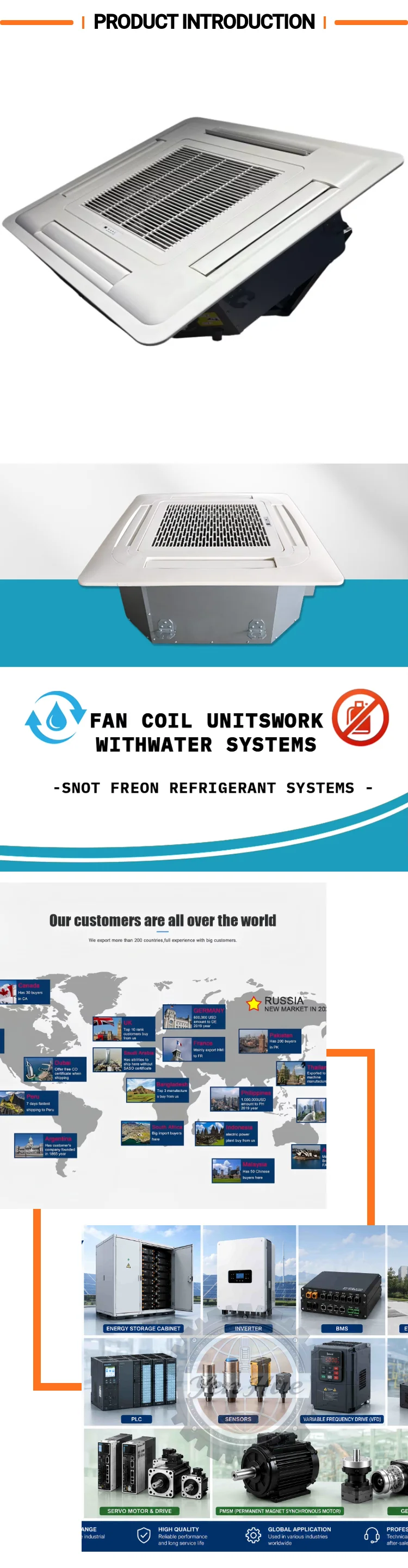 Fan Coil Unit, Ceiling, 220V - detail 4