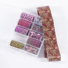 Nail Nail Supplies Factory Supply Japanese Adhesive Special Flower Brand Logo Nail Art Sticker