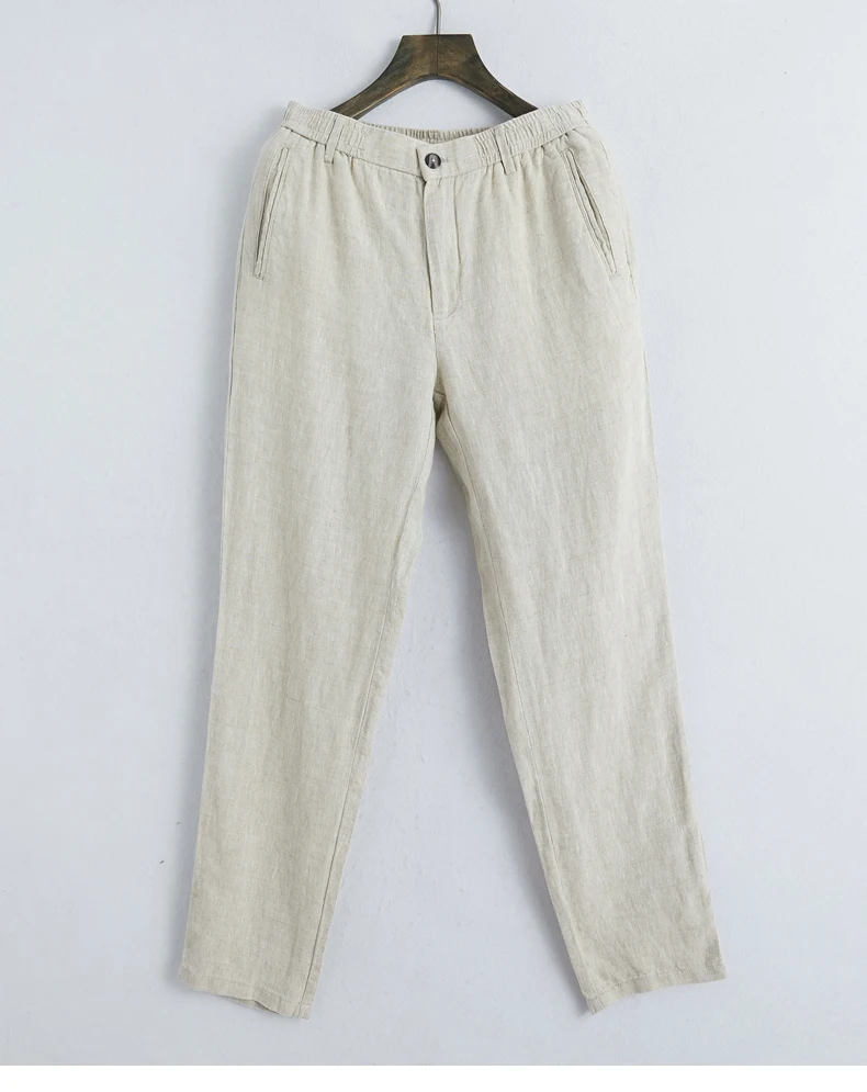 Xiaoyu Linen Pants Outdoor Trousers Men 