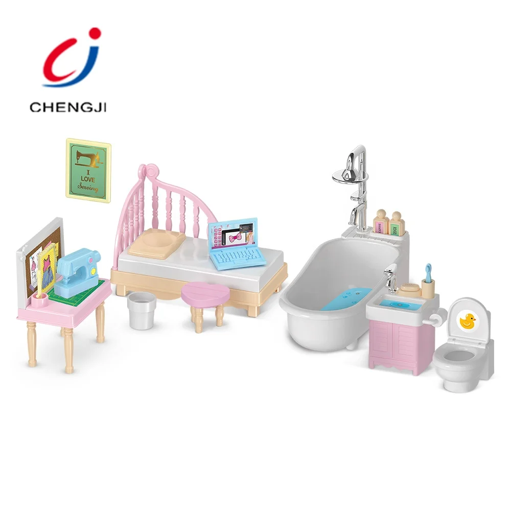 Latest Toys Trending Toys For Kids Doll Bed Set, Toys 2020 Smart Bedroom For Doll
