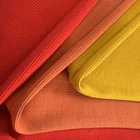 Stretch Stretch Fabric Stretch High Stretch 88% Rayon 12% Spandex Ribbing Knit Fabric For Cuffs