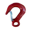 Steel Hook 2020 Custom Red Forging Shaping Steel Car Lift Hook With High Strength For Sling And Lifting Rigging