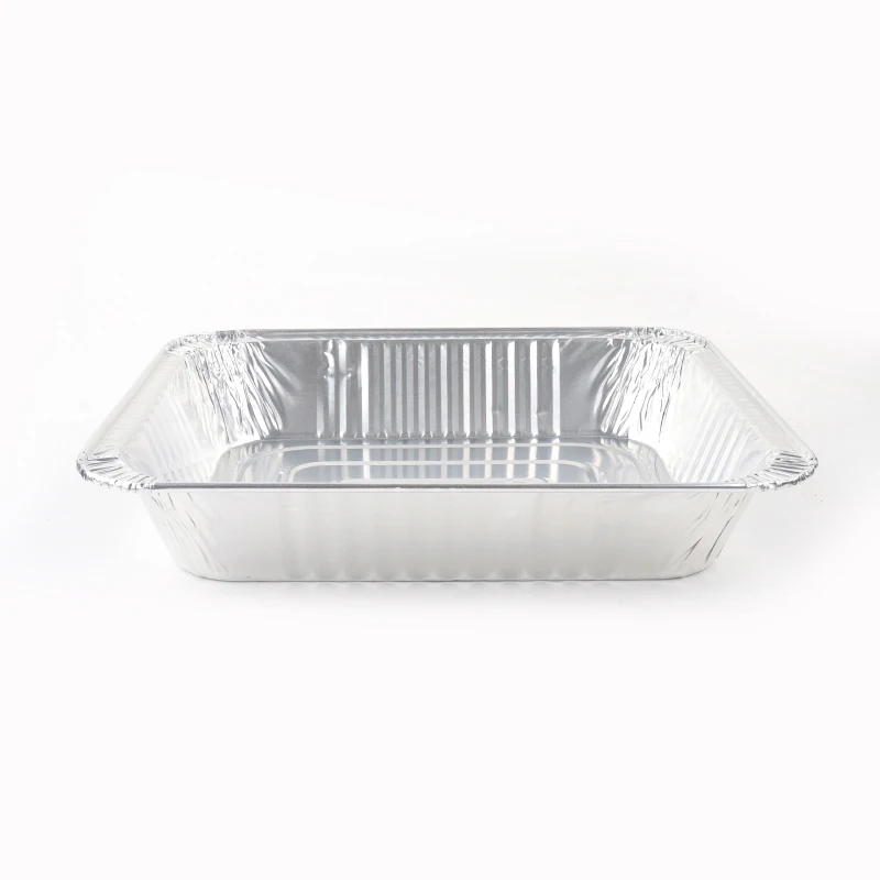 Food Packaging Disposable Tin Foil Dishes Grill Pan Catering Aluminium