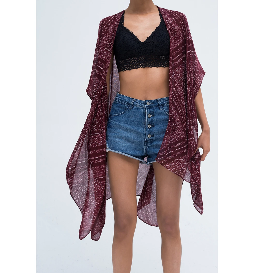 Kimono Largo Abierto Para Mujer,Ropa De Playa,Diseño Único,Gran Oferta -  Buy Kimono Playa,Ropa De Playa Kimono,Kimono Playa Mujeres Product on  Alibaba.com