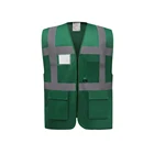 Vest Vest 2021 Custom Made Sky Blue Edging Cloth Custom Reflective Vest With Comfortable To Wear