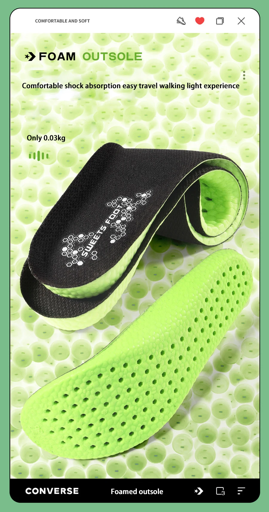 Mugwort Deodorizing Soft Insoles Shock Absorption Pads Mugwort Deodorizing Soft Insoles Shock Absorption Pads