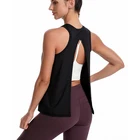 Vest Top Custom Women Workout Crop Tank Yoga Sleeveless Vest Women Gym Activewear Fitness Sport Wear Top Tank