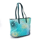 2021 Hot Ladies Trendy PU Leather Tote Hand Bag Design Custom Lady Handbags Top Handle Shoulder Bags