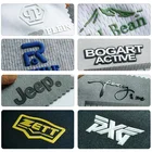 Logo Customized Logo Heat Transfer Printing Rubber Label Fashion Brand 3D Silicone Clothing Labels