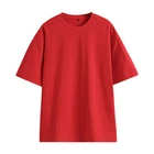 Wholesale High Quality Cotton Oversized Blank Bulk Custom Logo Printed Plus Size T-Shirts Men'S T-Shirts