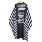 Salon Capes Customized Logo Waterproof Polyester Barber Salon Hair Cutting Capes And Aprons