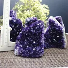 Hengmei Minerals Natural Druzy Quartz Cave Amethyst Cluster Geode For Spiritual Gifts Wholesale