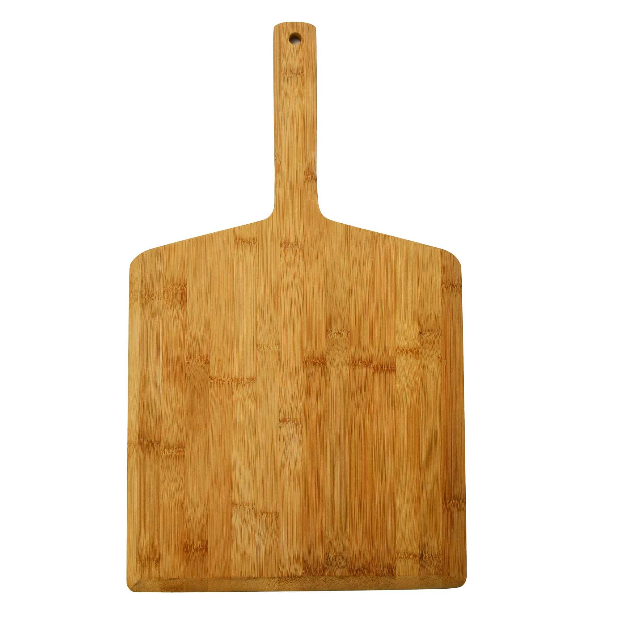Wholesale High Quality Serving Cutting Board Bamboo Wood Commercial Grade Pizza Peel Spatula for Kitchen