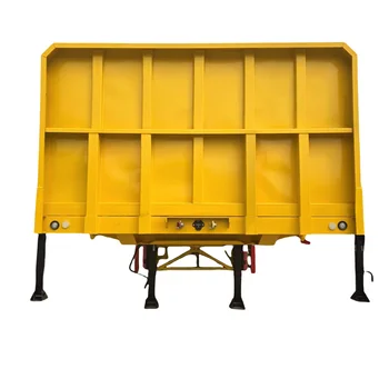 New Style 3-Axle 40ft Flatbed Semi Trailer Steel Iron Transport Container Skeleton Semi Truck Trailer Name