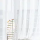 Fabric Sheer Fabric ZHONGHUA Family 100% Polyester White Sheer Fabric Curtain For Living Room