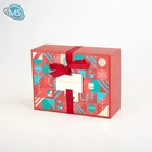Gift Gift Box Red Christmas Gift Pack Eco Friendly Premium Quality Custom Logo Printed Hot Sale Valentine Gift Box