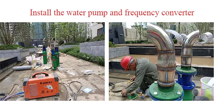 OEM 400W DC24V Submersible Fountain Pump Stainless Steel Good Quality Water Fountain DMX Pump supplier