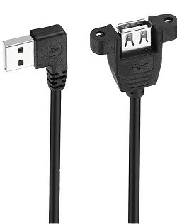 panel mount usb cable