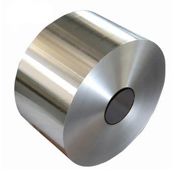 Chinese Manufacturer's 8011-O Aluminum Foil Jumbo Roll 9-14 Micron Soft Coated Roll for Food Packaging in Large Stock