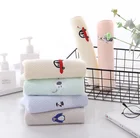 Microfiber Cotton Children Towe Labsorption Washcloth Microfiber Student Washing Face Towel