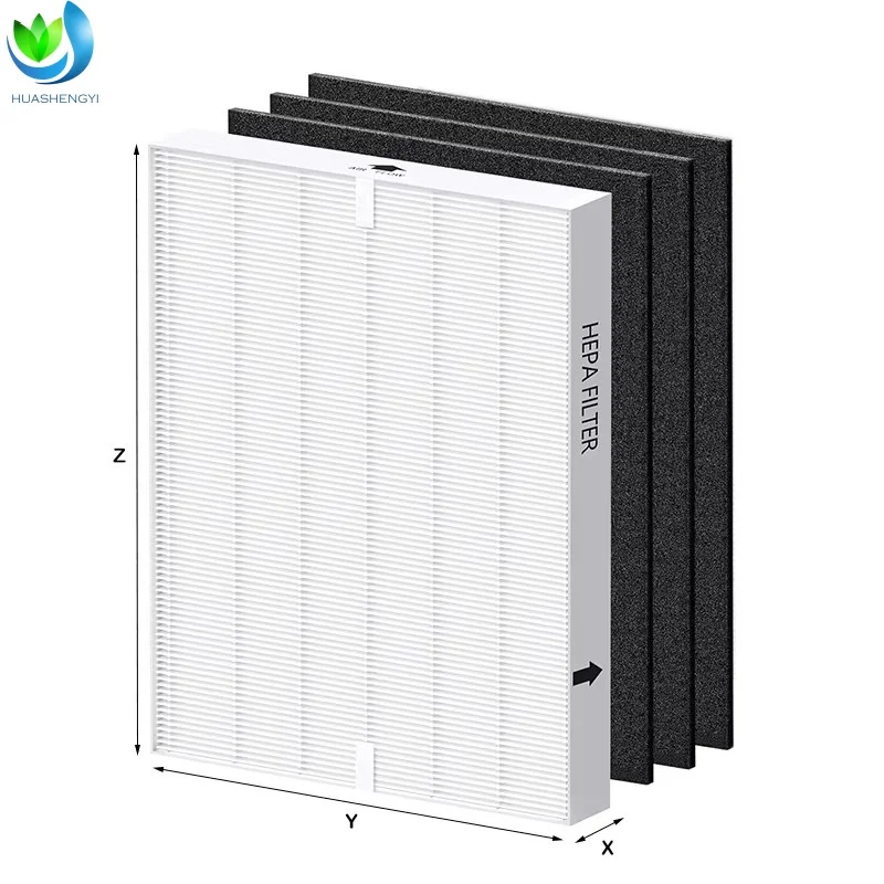 product custom true hepa air purifier hepa filter replacement for c0way ap 1512hh home appliance filter carbon hepa filter-1