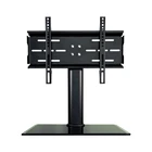 Lcd Stand Tv Tv Stand Adjustable Height LCD LED OLED Monitor Screen Stand Brackets TV Desk Mount