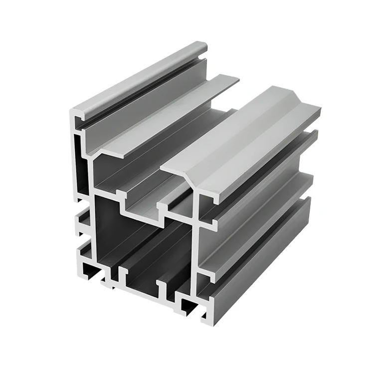 Double Speed Chain 8297 Extruded Aluminum Profile 2.5 Times Speed Pitch 31.75 Speed Aluminum Alloy Assembly Line Guide Rail manufacture