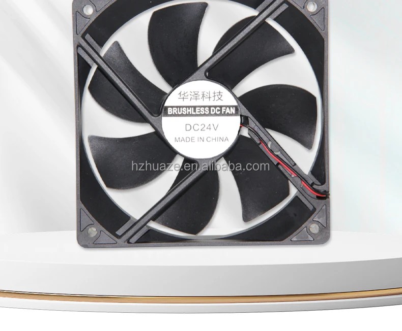Brushless Cooling Fan, 12V, 120x120x25mm, Axial, 12025 - detail 4