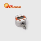 Pressure Air Pressure Gauge 0.5%FS 80 Mm LCD Pressure Gauge Foe Air Gas Oil Liquid Pressure Measurement CE